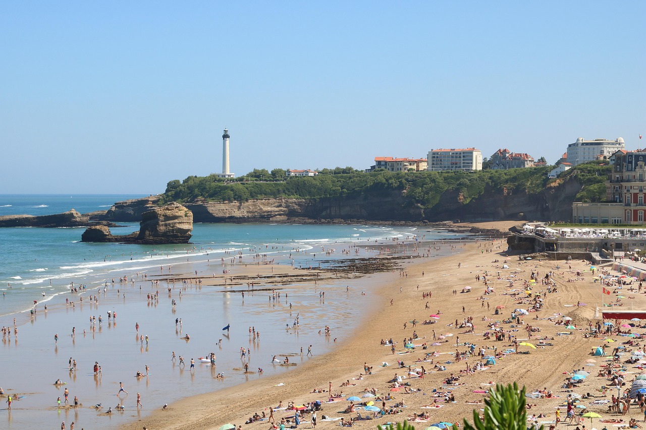 Grande Plage de Biarritz, Côte Basque