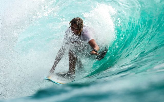 Bodysurf vagues Biarritz Atlantique