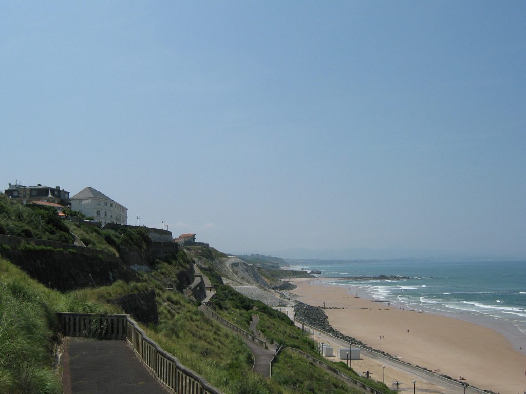 La Côte des Basques, Biarritz