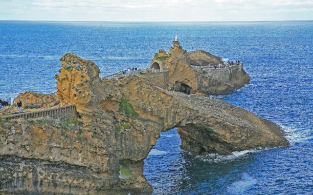 Le Rocher de la Vierge, Biarritz