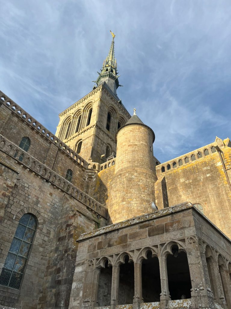 The abbey of Mont-Saint-Michel